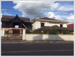 ID: 3283 - Lao style house near main road for rent
