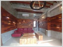 ID: 303 - House with fully furnished by pave road for rent in Sikhottabong district