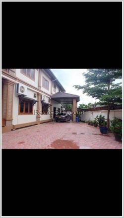 ID: 4117 - The beautiful house with large parking and fully furnished for rent