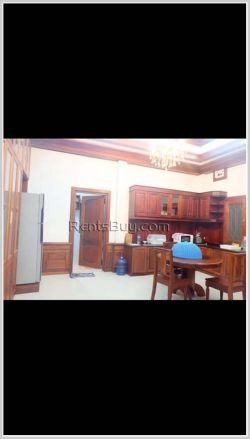 ID: 4117 - The beautiful house with large parking and fully furnished for rent