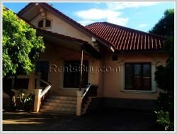 ID: 3423 - Nice villa next to concrete road with fully furnished for rent