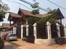 ID: 3210 - New Lao style house with fully furnished in diplomatic area for rent