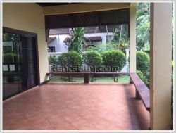 ID: 3241 - Lao style house with large garden and near Mekong River for rent