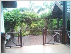 ID: 2457 - Lao style house with natural view in foreign community