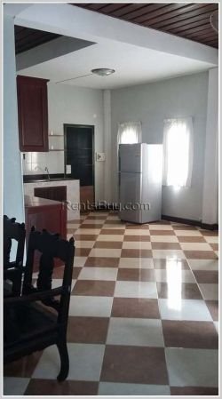 ID: 3345 - Nice house with fully furnished and large garden for rent in Sisattanak District