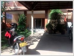 ID: 3364 - Dream home with fully furnished by pave road for rent in Sisattanak district