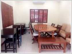 ID: 3364 - Dream home with fully furnished by pave road for rent in Sisattanak district