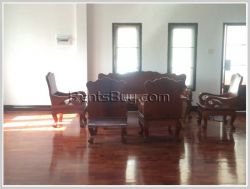 ID: 3440 - New modern house for rent in the developed and peaceful village in Sisattanak District.