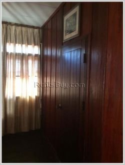 ID: 3489 - Lao style house with fully furnished for rent in diplomatic area