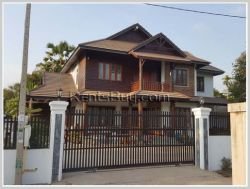 ID: 3526 - Lao style house in diplomatic area for rent