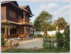 ID: 3526 - Lao style house in diplomatic area for rent