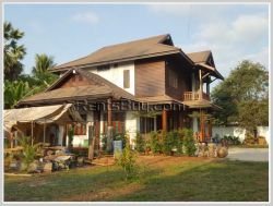 ID: 3526 - Lao style house in diplomatic area for rent