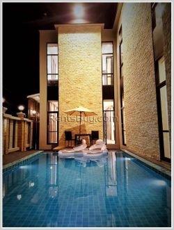 ID: 3529 - New luxury house with fully furnished and swimming pool for rent