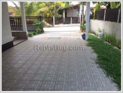 ID: 125 - Pretty house with fully furnished next to concrete road for rent in diplomatic area