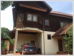ID: 3639 - Lao style house with fully furnished and large garden for rent