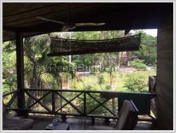 ID: 3677 - Lao style shady house 103 hospital and M-point mart (Saphanthong) for rent