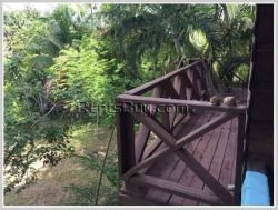 ID: 3677 - Lao style shady house 103 hospital and M-point mart (Saphanthong) for rent