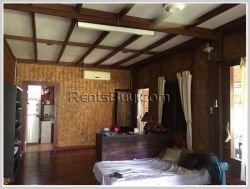 ID: 3677 - Lao style shady house 103 hospital and M-point mart (Saphanthong) for rent