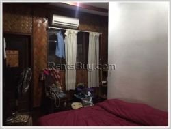 ID: 3677 - Lao style shady house 103 hospital and M-point mart (Saphanthong) for rent