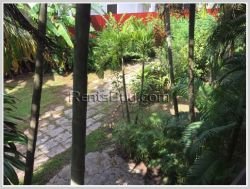 ID: 3677 - Lao style shady house 103 hospital and M-point mart (Saphanthong) for rent