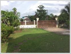 ID: 2212 - One floor house with large yard near Sengdara Fitness for rent