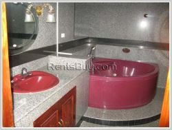 ID: 3054 - Modern house style with fully furnished for rent in Sisattanak district.