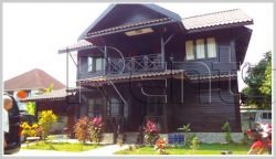 ID: 3064 - Private family living ! House for rent in Sisattanak distric