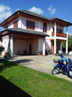 ID: 2727 Brand new house for rent with fully furnished in quiet area