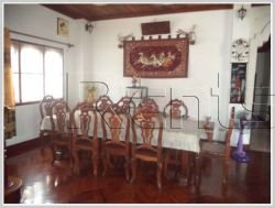 ID: 538 - The house with fully furnished for rent in Sisattanak district