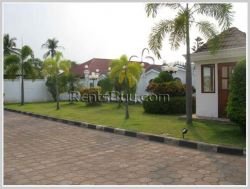 ID: 3054 - Modern house style with fully furnished for rent in Sisattanak district.