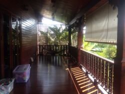 ID: 3131 - Luxury Lao style house with large yard for rent in Diplomatic Area