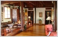 Fully furnished Lao style house in town