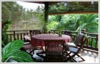 Fully furnished Lao style house in town