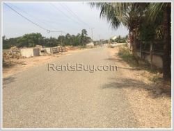 ID: 2788 - The house with large yard by the pave road comes with furniture for rent in Saysettha dis
