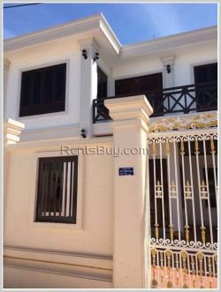 ID: 4327 - Modern house for rent in Ban Dongsavath