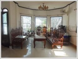 ID: 3135 - Modern house near the main road and Lao-Itecc for rent.