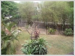 ID: 3063 - Lao style house with large yard for rent in Diplomatic Area.