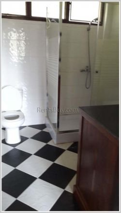 ID: 3695 - Affordable house with swimming pool for rent in Lao and foreign community zone