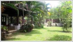 ID: 3700 - Nice Lao style house near Kettisack International School for rent