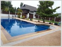 ID: 3695 - Affordable house with swimming pool for rent in Lao and foreign community zone