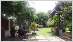 ID: 3700 - Nice Lao style house near Kettisack International School for rent