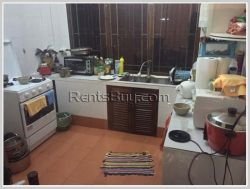 ID: 3088 - The pretty house with fully furnished for rent in Sisattanak district