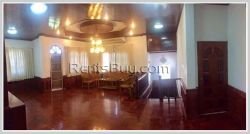 ID: 3945 - The new house with large garden and fully furnished for rent in Sisattanak district