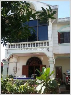 ID: 4105 - New modern house close to Sapanthong market for rent