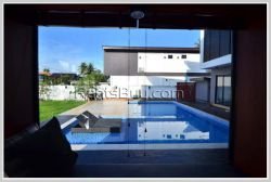 ID: 4086 - New modern house with swimming pool and nice garden for rent