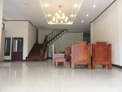 ID: 4505- House/Office with large land by main road near Panyathip International School for rent