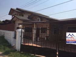 ID: 4443 -House for rent, house far for main road 20m in Ban Hongkaikeo