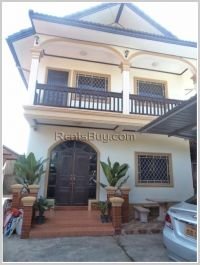 ID: 946 - House for sale on the way to National University of Laos