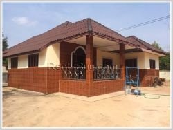 ID: 3024 - New pretty house with large garden near Huakua market for sale in Saysettha district