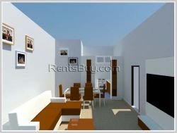 ID: 3401 - the Eco-House for rent with digital security alarm in new ministries area of Dontiew (map